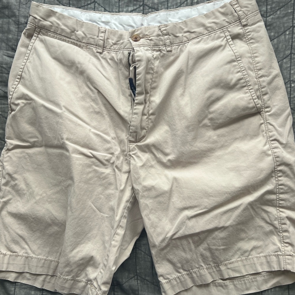 Daniel Cremieux Light Tan Flat Front Shorts